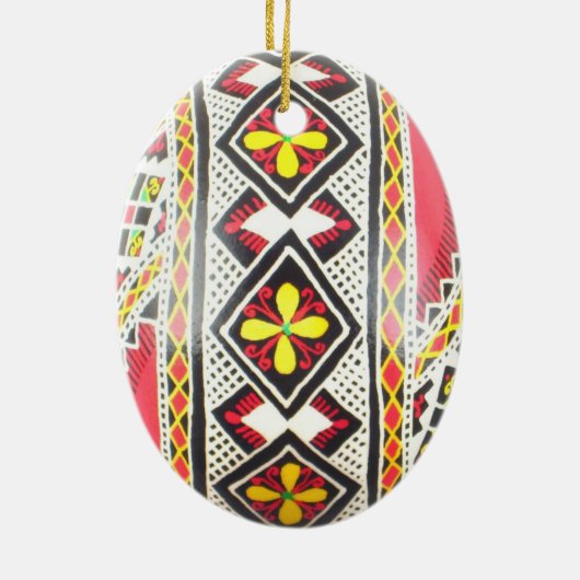 Pysanka Ornament (Hinten)