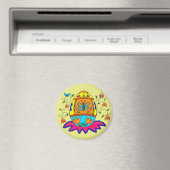 Pysanka Spring Magnet (In Situ (Geschirrspüler))