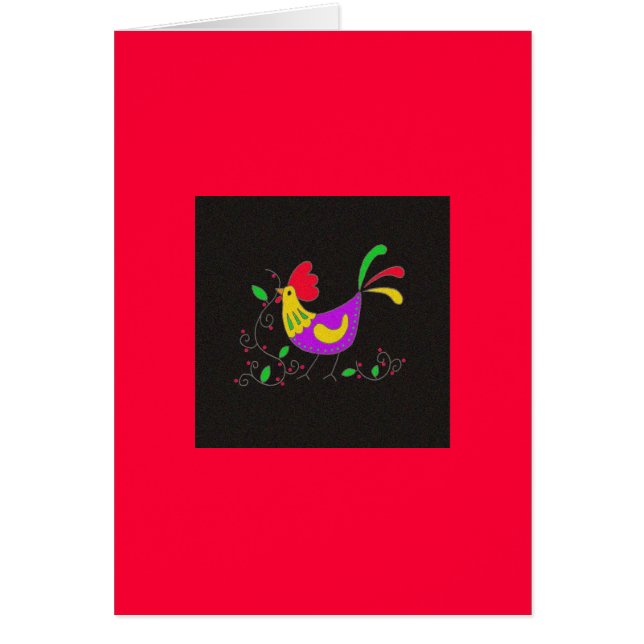 Pysanka Symbol: Hahn (Vorne)