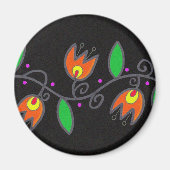 Pysanka-Symbol: Wein Magnet (Vorne)