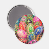 Pysanky Egg Magnet (Vorderseite/Rückseite)