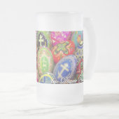 pysanky mattierte Tasse 150z - besonders (VorderseiteRechts)