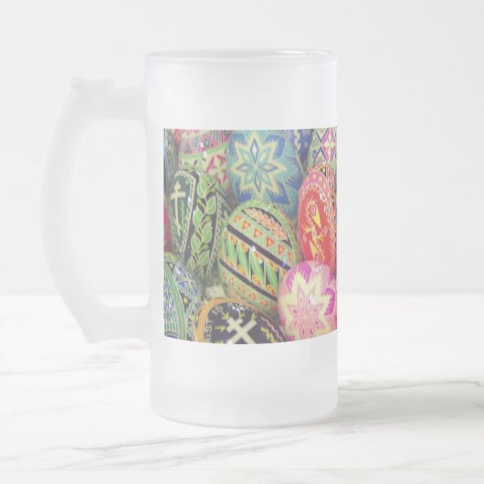 pysanky mattierte Tasse 150z - besonders (Links)
