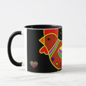 Pysanky Symbol-Reihe: Henne Tasse (Links)