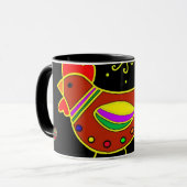 Pysanky Symbol-Reihe: Henne Tasse (Vorderseite Links)