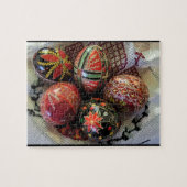Pysanky Ukrainer-Ostereier Puzzle (Horizontal)