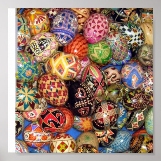 Pysanky - Ukrainian Easter Eggs Poster (Vorne)