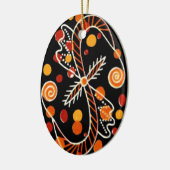 Pysanky Ukrainische Ostereier Keramikornament (Links)
