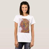 Pyschedelic Cat By Louis Wain T-Shirt (Vorne ganz)
