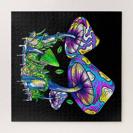 Pyschedelic Mushrooms Puzzle (Horizontal)