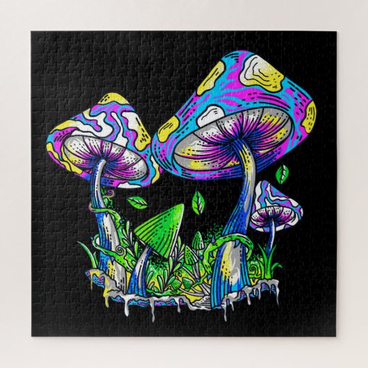Pyschedelic Mushrooms Puzzle (Vertikal)