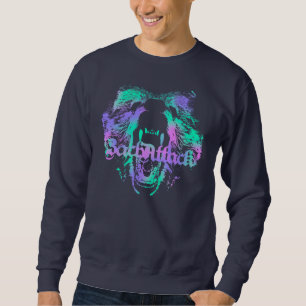 Pyschodelic Bärn-Angriff Sweatshirt