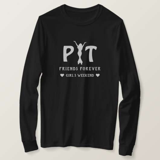 PYT Hübsch Young Things Friends Forever T-Shirt (Design vorne)