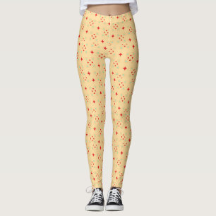 Pythagoräischer Charm Retro Geometric Nahtloses Mu Leggings
