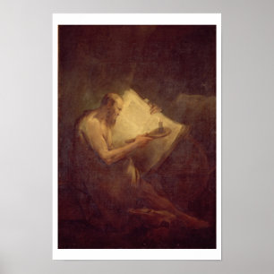 Pythagoras (6. Jahrhundert v. Chr.) (Öl auf Leinwa Poster