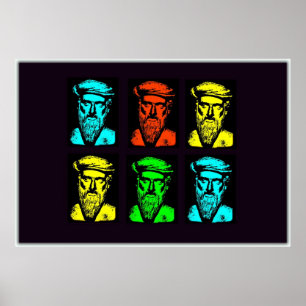 Pythagoras Collage Poster