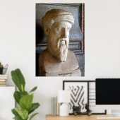 Pythagoras / Griechischer Philosoph / Poster (Heimbüro)