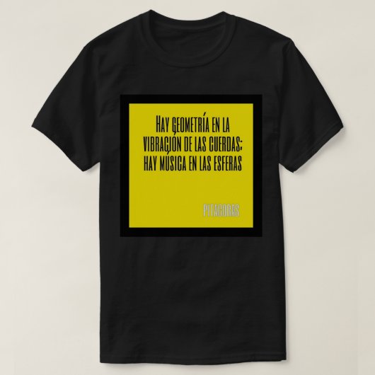 Pythagoras Grußkarte T-Shirt (Design vorne)