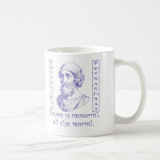 Pythagoras Kaffeetasse (Rechts)