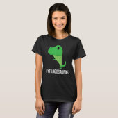 Pythagoras Math Theorem Rex T-Shirt (Vorne ganz)