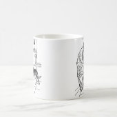 Pythagoras mit Hund Kaffeetasse (Mittel)