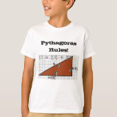PYTHAGORAS REGELN! T-Shirt (Vorderseite)