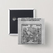 Pythagoras und Musik Button (Vorne & Hinten)