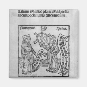 Pythagoras und Musik Magnet
