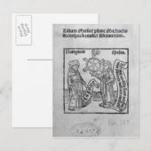 Pythagoras und Musik Postkarte (Vorne/Hinten)