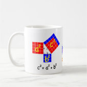 Pythagorases Theorem-Tasse Kaffeetasse (Links)