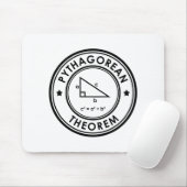 Pythagorean Theorem Mouse Pad Mousepad (Mit Mouse)