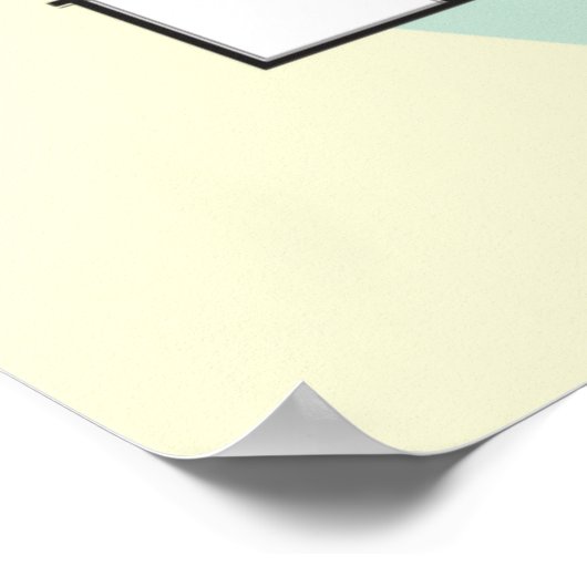 Pythagoresches Theorem *AKTUALISIERT* Poster (Ecke)