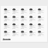 Python Code-Deine Mutter war ein Hamster Quadratischer Aufkleber (Blatt)