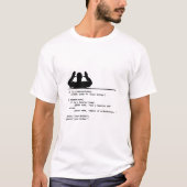 Python Code-Deine Mutter war ein Hamster T-Shirt (Vorderseite)