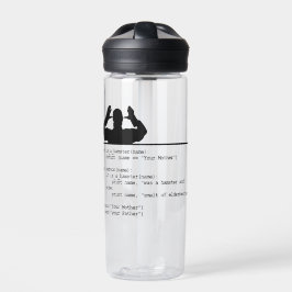 Python Code-Deine Mutter war ein Hamster Trinkflasche