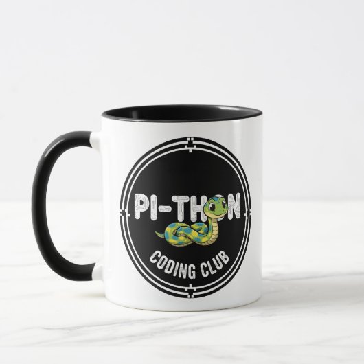 Python-Codierclub-Programmierer Tasse (Links)