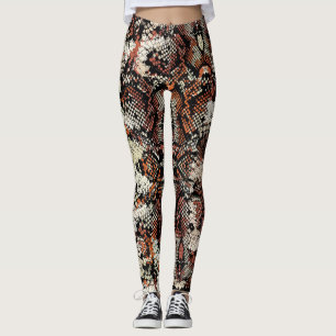 Python-Druck Leggings