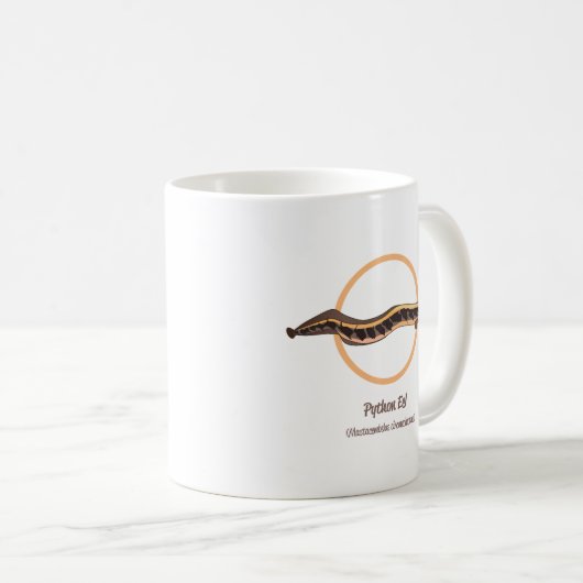 Python Eel Kaffeetasse (VorderseiteRechts)