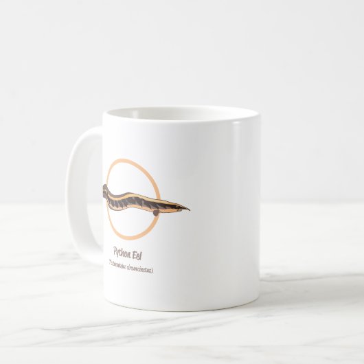 Python Eel Kaffeetasse (Vorderseite Links)