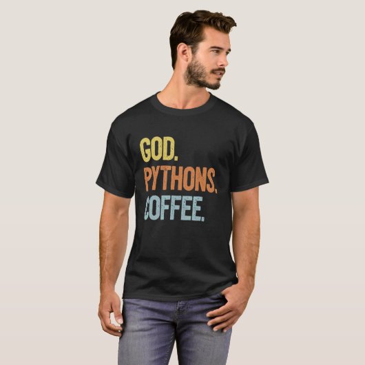 Python Eigentümer 1 T-Shirt (Vorne ganz)