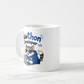 Python-Entwickler Kaffeetasse (Vorderseite Links)