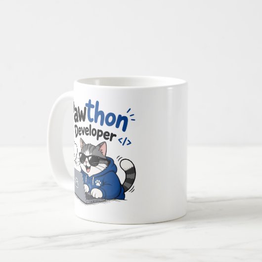 Python-Entwickler Kaffeetasse (Vorderseite Links)
