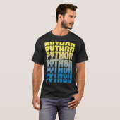 Python Fun Programmer Data Scientist und Machine L T-Shirt (Vorne ganz)