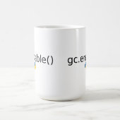 Python Garbage Collector Kaffeetasse (Mittel)