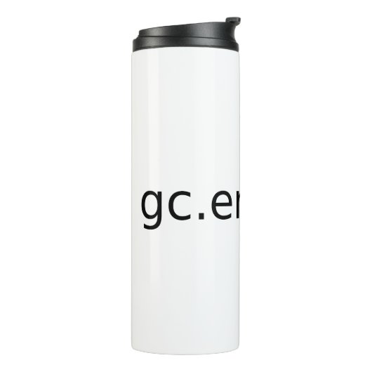 Python Garbage Collector Thermosbecher (Nach links gedreht)