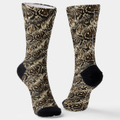 Python-Haut Socken (Gewinkelt)