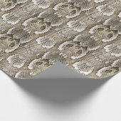 Python-Haut: Tiermuster-Design Geschenkpapier (Ecke)