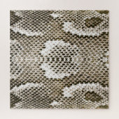 Python-Haut: Tiermuster-Design Puzzle (Horizontal)
