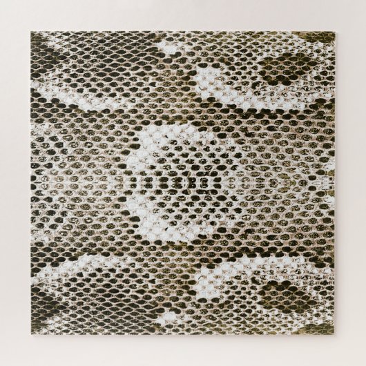 Python-Haut: Tiermuster-Design Puzzle (Horizontal)
