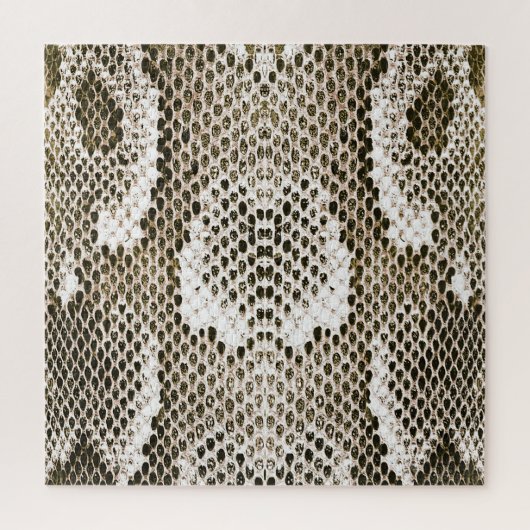 Python-Haut: Tiermuster-Design Puzzle (Vertikal)